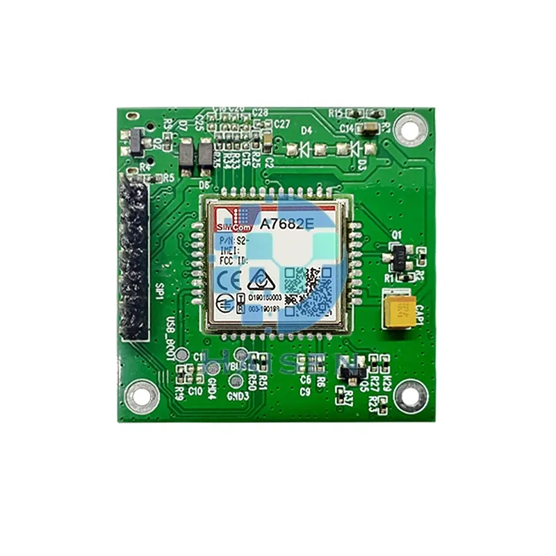 HAISEN SIMCOM A7682E çekirdek kurulu LTE CAT1 + 2G + ses + GSM/GPRS geliştirme devre kartı modülü Modem A7682