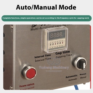 Automatic Plastic Bottle <strong>Capping</strong> <strong>Machine</strong> for Food <strong>Snap</strong>-<strong>On</strong> Lid Soy Sauce Bottle Oil Pot Inner Plug Sealing <strong>Machine</strong> - Product Image 4