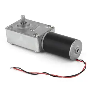 High Quality Waterproof Brushless High Torque Worm Gearbox Motor For Sliding Gate Dc Gear Motor