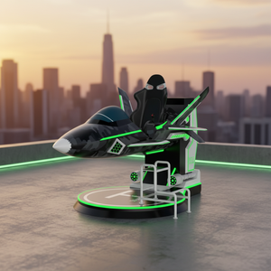 Usine de Panyu, Guangdong, cinéma VR 9D, simulateur de vol de réalité virtuelle, <span class=keywords><strong>jeu</strong></span> VR d'avion/<span class=keywords><strong>hélicoptère</strong></span> pour parcs à thème - Product Image 3