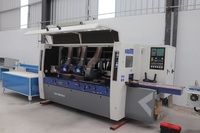Mesin pengumpan dan penggunaan untuk 4 Moulder, 6 poros empat Planer samping dan Moulder