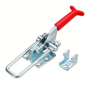 Sangle de fixation pour tuyau à deux trous, support en U, acier zingué, pince de tension pour tube, pour fixation de tuyaux - Product Image 1