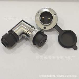 ปลั๊กอากาศยาน GX30DF30 M30 ขั้วต่อตัวผู้ตัวเมีย 2-10 พิน ผลิตจากโลหะผสมสังกะสี ชุบโครเมียม ชุบทอง หน้าสัมผัสทองแดง - Product Image 5