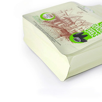 Sachet à soufflet latéral écologique de qualité alimentaire avec fermeture éclair, résistant à l'humidité, logo personnalisé imprimé en héliogravure, en matériaux BOPP/VMPET/PE pour snacks