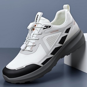 Chaussures de randonnée et d'escalade pour hommes à semelles souples pour l'extérieur, collection Printemps 2026 – Chaussures décontractées tendance à enfiler, semelles épaisses, chaussures de sport à la mode - Product Image 1