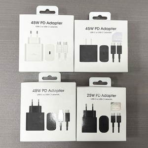 Cargador de Pared Súper Rápido PD 45W USB C <span class=keywords><strong>para</strong></span> Móvil con Cable de Carga Rápida <span class=keywords><strong>para</strong></span> Cargador Rápido <span class=keywords><strong>Samsung</strong></span> <span class=keywords><strong>S22</strong></span> S23 S24 <span class=keywords><strong>Ultra</strong></span> - Product Image 1