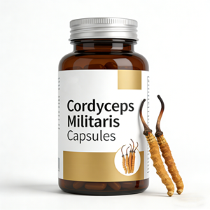 Extracto de Cordyceps Militaris en Polvo de Grado Alimenticio, Suministro de Fábrica, Cápsulas de Extracto de Cordyceps Militaris - Product Image 1