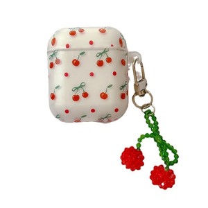 เคส AirPods /2 ลายเชอร์รี่น่ารักแบบด้านสไตล์เกาหลี สำหรับหูฟังไร้สาย Apple รุ่นที่ 3 Pro 2 - Product Image 4