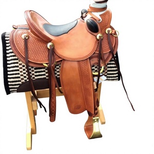 BS International NA94, Caja para Silla de Montar de Caballo de Madera Sostenible Personalizada, Estilo Europeo, Cuero Auténtico de Búfalo, Alfombras para Caballos Ingleses - Product Image 6