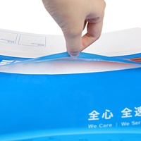 Échantillon gratuit, vente en gros, impression de logo, enveloppes en papier auto-adhésives, enveloppe de courrier, enveloppe en carton, enveloppe d'expédition express