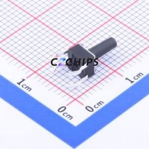 K2-1109DP-L3SW-04 Tactile Switch Through hole Component (THT)-4P,4.5x4.5mm Switch 1.8N Vertical Mount 4.5mm 4.5mm - Product Image 2