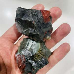 Pietre Grezze di Cristallo Naturale Diaspro Rosso Africano, Pietre Levigate Grezze per Decorazione - Product Image 5