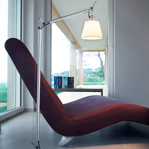 Thiết Kế Đu Cánh Tay Vải Đèn Sàn Đơn Giản Nghiên Cứu Hiện Đại Đọc Sách Dài Cực Có Thể Điều Chỉnh Đèn Sàn - Product Image 5