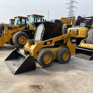 รถขุดมือสองราคาถูก Cat246 มินิสกิดสเตียร์ รถตักตีนตะขาบ ของแท้จากโรงงาน ราคาถูกกว่า Caterpillar246 มีสินค้าในสต็อก - Product Image 3