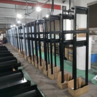 Fabricant de tôlerie, soudage d'aluminium, cadre d'affichage LCD sur pied, cadre de support d'affichage personnalisé pour écran LCD