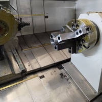 TCK40  45 °   Torno CNC de Cama Inclinada de Alta Precisión con Torreta Servo de 12 Estaciones para Torneado de Ejes de Piezas Automotrices, Mecanizado de Metales, ISO, CE