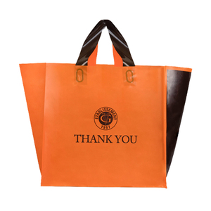 Compostable Cornstarch Custom Merchandise 100% Biodegradable Bioplastic Shopping Packaging Bag
