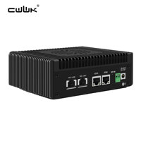 Mini PC CWWK N150 Firewall, DDR5, 4 Puertos 10GbE RJ45 + 2.5GbE LAN, Doble NVMe S7 Pro, Dispositivo OPNsense, Micro PC, Mini Computadora