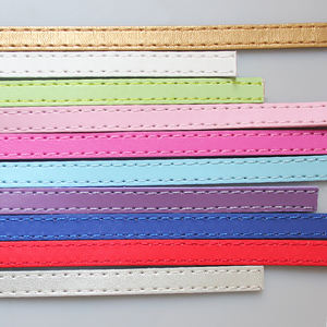 Bts stil PU 1m kayış çift yan kemer 8mm slayt çekicilik harfler için DIY bilezik özelleştirilmiş adı bileklik takı yapımı hediye - Product Image 6