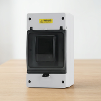 Boîtier de distribution électrique en plastique VOLTRIQ IP66 étanche pour disjoncteur MCCB, montage en surface, pour système d'alimentation OEM