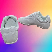 Chaussures de cheerleading noires personnalisées pour la compétition et l'entraînement, vente en gros d'usine, baskets athlétiques uniques pour cheerleaders