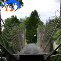 Filet de sécurité en treillis métallique flexible en acier inoxydable de haute qualité pour garde-corps de balcon et protection contre les chutes d'escalier, treillis de câbles tissé Yuntong