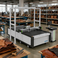 Machine de découpe CNC à nidification automatique pour cuir véritable, cuir de crocodile et cuir de vachette