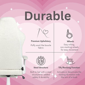 Chaise de jeu confortable de style moderne, avec vérin à gaz de classe 2, pivotante sur roulettes, personnalisable OEM, avec accoudoirs 2D - Product Image 6