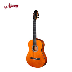 Guitarra flamenca Winzz Solid Top 39 "Guitarra clásica Trastes de extremo redondo (WCG190) - Product Image 5