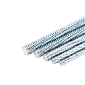 מוט הברגה DIN975 <span class=keywords><strong>M25</strong></span> 1M 2M 3M אורך M6 מוט פלדת אל חלד עם הברגה מלאה ברגים צמודים באיכות גבוהה - Product Image 6