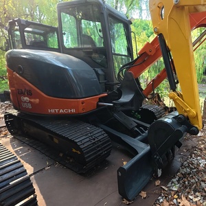 Low Working Hours, High-quality Landscaping, 6-ton Hitachi ZX60USB Used <b>Mini</b> Tracked Excavator - Product Image 1