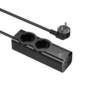 Chargeur Hoco NS10 Wisdom 2 positions PD 67W 3C1A 2000W Prise de bureau EU <span class=keywords><strong>GER</strong></span> - Product Image 3