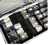 Barra Colectora Flexible de Aluminio OEM&ODM de 240V y 280A con Enchufes Personalizados para Equipos de Transmisión de Energía Eléctrica de Litio LiFePO4