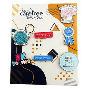 Broche de acero esmaltado de aleación de Zinc, broche personalizado de Doctor enfermera - Product Image 2