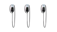 TELD Nouvelle borne de recharge murale pour VE 7kW Type 2 Station de recharge intelligente pour la maison CE IP65 Contrôle par application Port unique 220V/380V WiFi/BT/4G