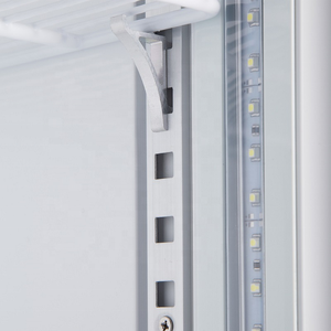 Refrigerador de puerta de vidrio delgado, congelador vertical, escaparate de helado - Product Image 4