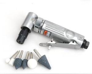 ترقية صنفرة زاوية هوائية صغيرة مع وسادات 1 "2" 3 "مدارية عشوائية ، دورة في الدقيقة لتلميع المصباح الأمامي لعمل جسم السيارة - Product Image 2