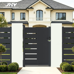 Porte extérieure simple battante en aluminium de haute qualité, structure stable, 1x1,<span class=keywords><strong>4m</strong></span> - Product Image 1