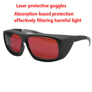 <span class=keywords><strong>Gafas</strong></span> láser certificadas OD6 + 200-460nm <span class=keywords><strong>Gafas</strong></span> DE SEGURIDAD láser UV <span class=keywords><strong>Gafas</strong></span> protectoras ergonómicas para marcado láser EN 207 Plástico - Product Image 6