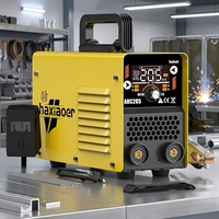 HAXIAOER Nouveau Poste à souder à l'arc 205A 110V/220V 205 Ampères 6,8 kVA 40 % de cycle de travail avec grand écran LED numérique, ARC Force, Hot Start et VRD