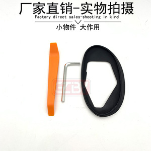 Mini Rearview Mirror Sealing <b>Ring</b> R50 R52 R53 Black <b>Rubber</b> Replacement Part - Product Image 4