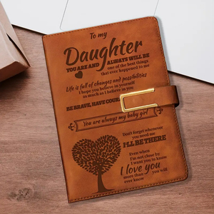 Journal A5 verset biblique Emed personnalisé Cahier en faux cuir à couverture rigide pour fille - Product Image 5