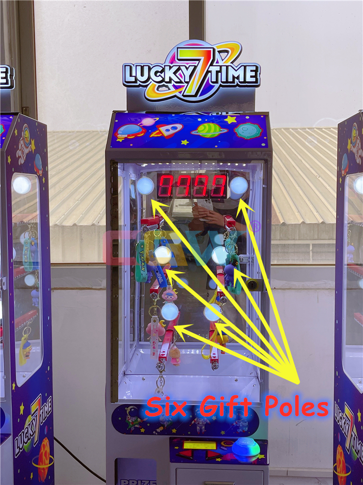 GOOD PROFIT Lucky 7 Arcade Vending Luck Toys Game Machine