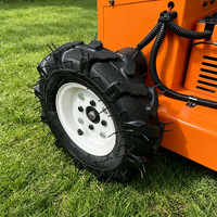 Tondeuse à gazon rotative autopropulsée de qualité industrielle avec poignée télescopique et moteur 2 temps