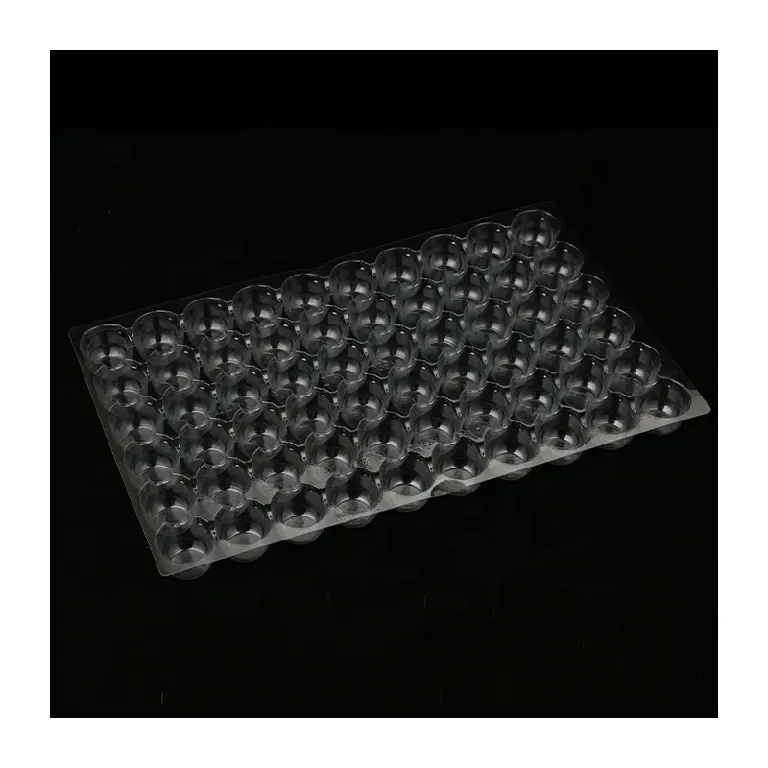 China Alibaba supplier's environmentally friendly transparent PVC blister packaging tray
