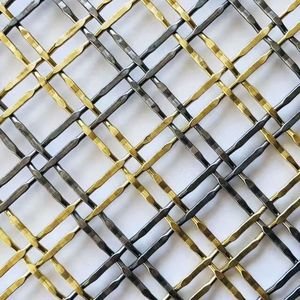 Thiết Kế Chuyên Nghiệp Kim Loại Tinh Tế Trang Trí Nội Thất Crimped Lưới Lục Giác Lưới Vòng Hoa Và Cây Cho Hàng Rào Ứng Dụng - Product Image 2