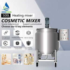 Loción cosmética de alta calidad, crema, pasta, emulsionante, tanque mezclador, homogeneizador DE ALTO cizallamiento, equipo de mezcla de jabón líquido - Product Image 5