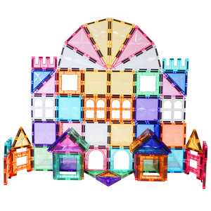Magnescape 108 pezzi prezzo competitivo a forma di stella Design piastrelle magnetiche per bambini magnetiche mattonelle da costruzione giocattoli Set - Product Image 2