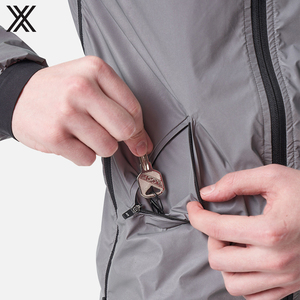 ¡Novedad <span class=keywords><strong>de</strong></span> 2020! Chaqueta informal reflectante <span class=keywords><strong>de</strong></span> visión nocturna para hombre, chaqueta deportiva reflectante con cremallera y logotipo personalizado - Product Image 5