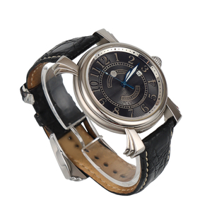 Sang trọng cổ đồng hồ cơ khí cao cấp tùy chỉnh phong cách phiên bản giới hạn Sapphire gương bò da Dây đeo với các phụ kiện tùy chỉnh - Product Image 3